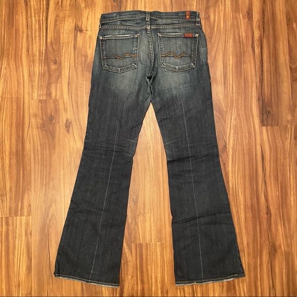 Seven 7 for All Mankind Size 27 Flare Jeans - Picture 4 of 5